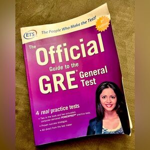 The Official Guide To The GRE General Test Book
Prep Study